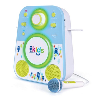 Singing Machine Kids Bluetooth Sing-Along System Blue And Green Ages 4+ Years