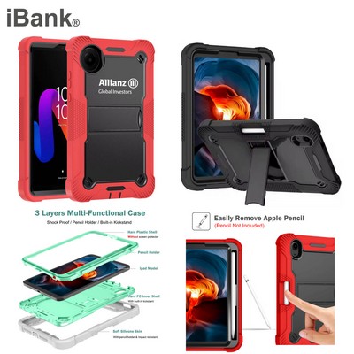 iBank ® Shockproof Case compatible with iPad Mini 7 (A17 Pro) 2024, Mini 6 (2021)