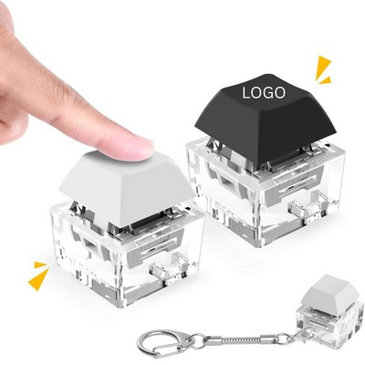 Clicky Mechanical Switch Fidget Keychain