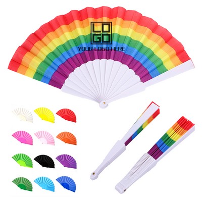 Plastic Foldable Hand Held Fan