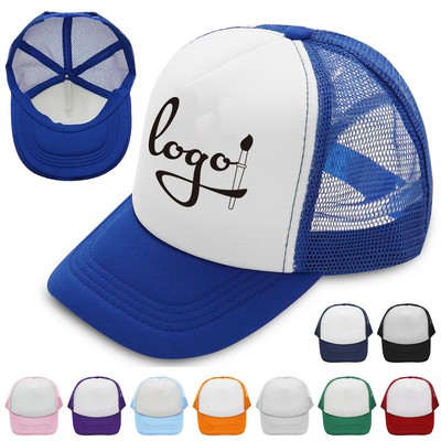 5 Panel Foam Mesh Back Trucker Cap
