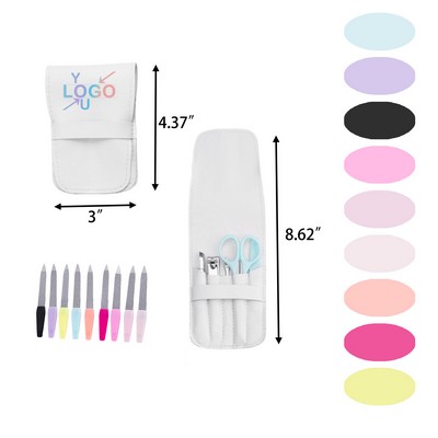 5-Piece Brow Tweezer Kit with Case