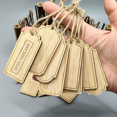 Bamboo Wood Tag