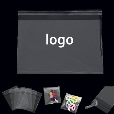 Clear Self-Sealing OPP Packaging Bag (Durable, 2mil)