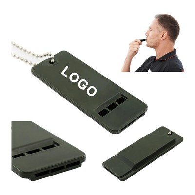 Emergency Whistles with Lanyard Safety