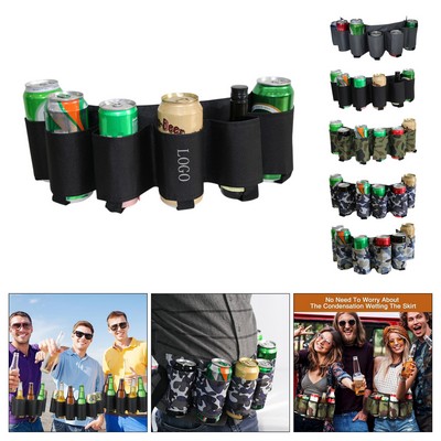 6-Can Beverage Waist Belt Bag