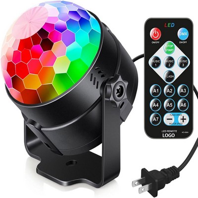Sound Activated Party Lights with Remote