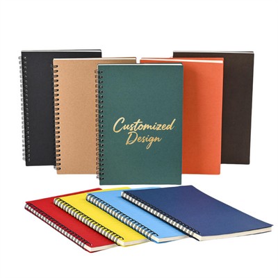 Hardcover Spiral Notebook