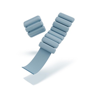 Bala Bangles 2 Lb Bangle Weights Set Of 2 - Sea Blue