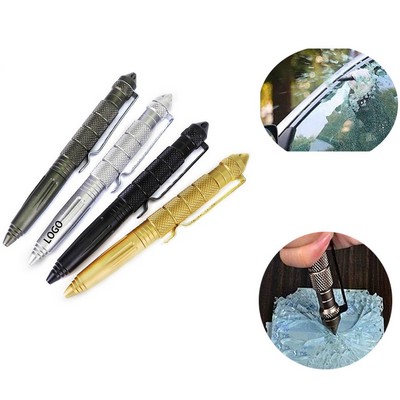 Tactical Pen with Glass Breaker Self Defense Tool Tungsten Steel