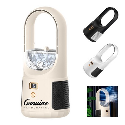 Portable Tabletop Bladeless Cooling Fan