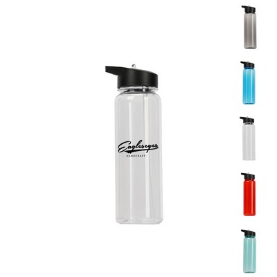 17oz Transparent Spill-proof Water Bottle