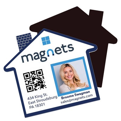 3" x 5.5" Custom Fridge Magnets with 30 mil Vinyl and Rubber Magnetic Sticker