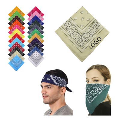 Custom Printed Triangle Bandana