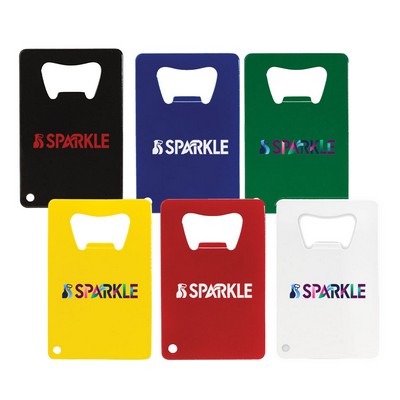 Credit Card Shaped Bottle Opener