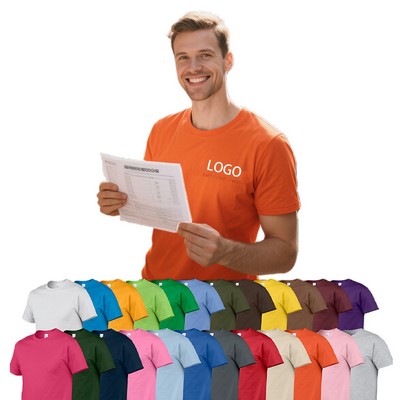 Gildan® 4.45 OZ. Unisex Light Cotton T-Shirt