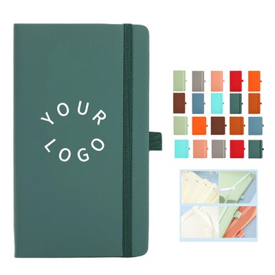 A6 PU Notebook with 70 Sheets and Vibrant PU Cover