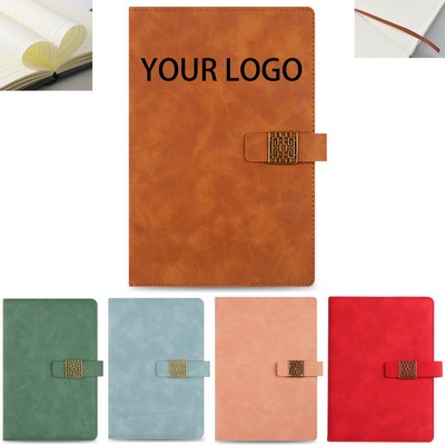 Executive A5 Faux Leather Business Notebook