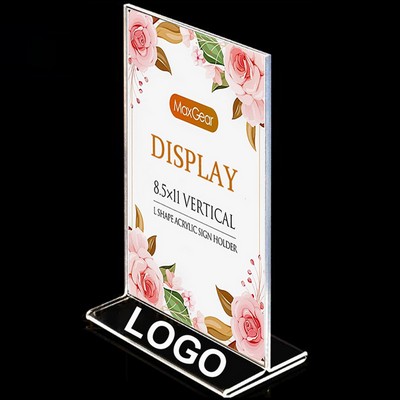 Acrylic Table Menu Holder Tents