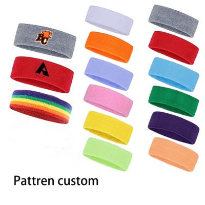 Children's Adult Anti Slip Sweat Absorbing Headband
