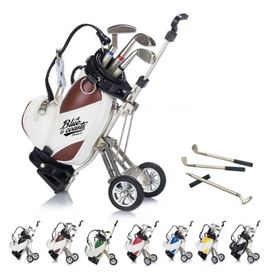 Golf Pen with Bag Holder