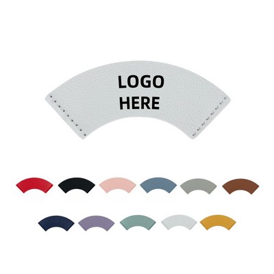 Curved PU Leather Bookmark