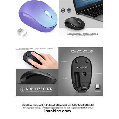 iBank ® Wireless Mouse for Laptop, PC, Tablet, Computer and Mac