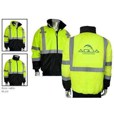 Bomber Jacket with Zip-Out Fleece Liner