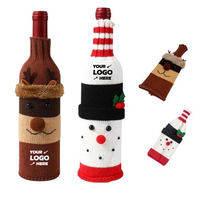Christmas Wine Bottle Cover