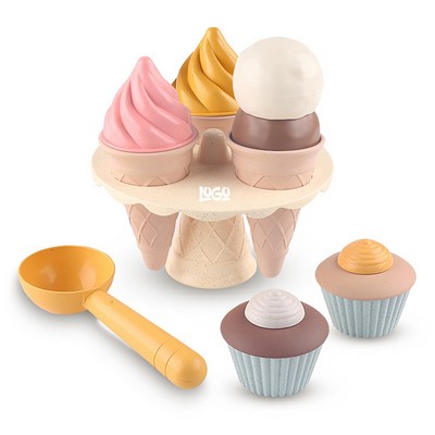 Children's DIY Ice Cream & Cake Playset Toy
