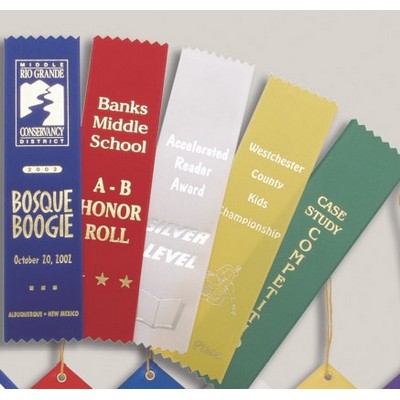 Custom Award Ribbon (2" x 6")