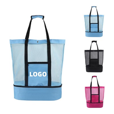 Mesh Beach Cooler Bag
