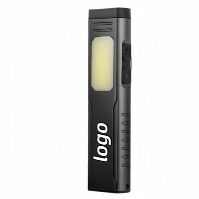 COB LED Work Light with USB Charging Magnetic Base and Alarm