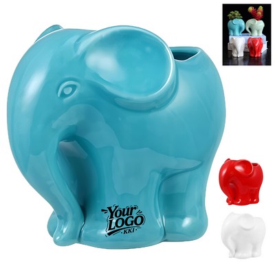 Decorative Elephant Pen Holder