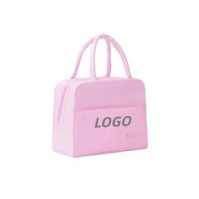 Large Capacity Insulated Lunch Tote with Thick Aluminum Foil Lining for Office Workers