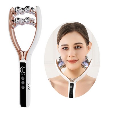 Facial Massage Device Sculpts A Youthful V-Shaped Face