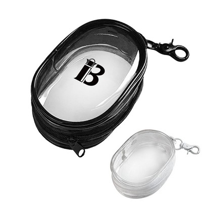 Mini Portable PVC Clear Cable Organizer Pouch