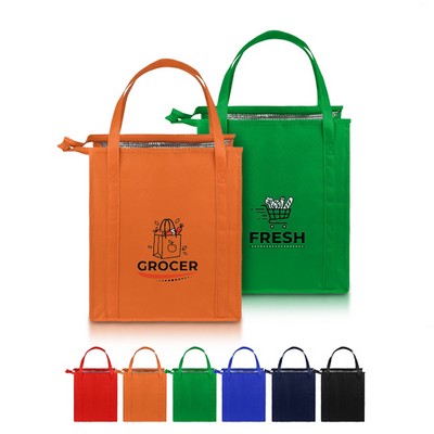 Insulated Non-Woven Shopper Tote Bag