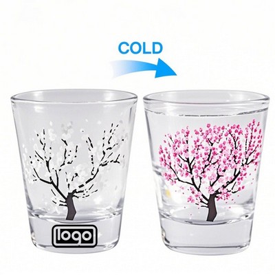 1.7oz Cold Sensitive Color Changing Glass for Parties