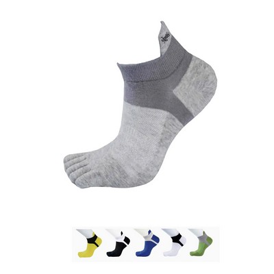 Cotton Low-Cut Toe Socks