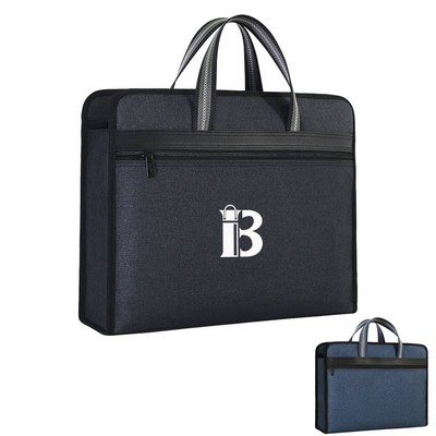 Business Document Bag with Gusset