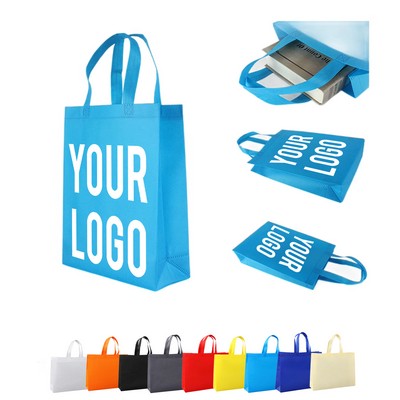 Non-Woven Fabric Tote Bag(15.75 x 11.81 x 3.94 Inches)