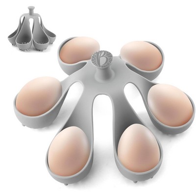Kitchen Silicone Egg Boiler Cooker
