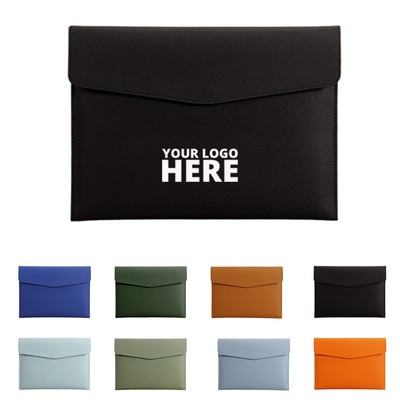 PU Leather A4 File Folder