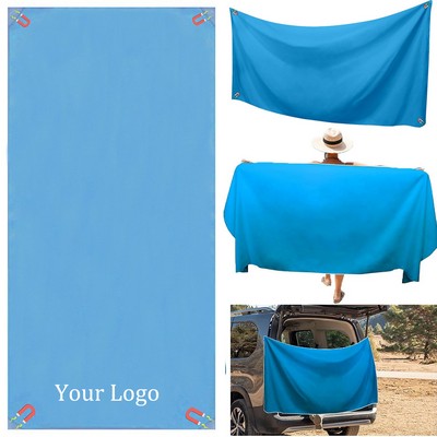 Outdoor Magnetic Beach Bath Towel
