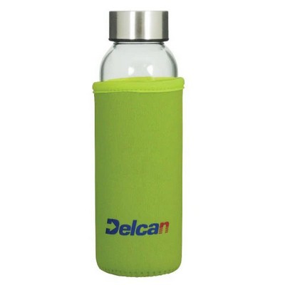 Neoprene Water Bottle Sleeve With Carabiner