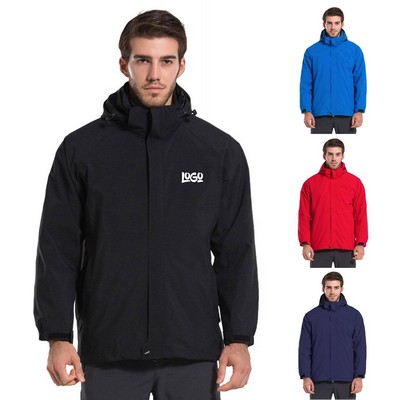 Waterproof Lightweight Rain Jacket with Hood