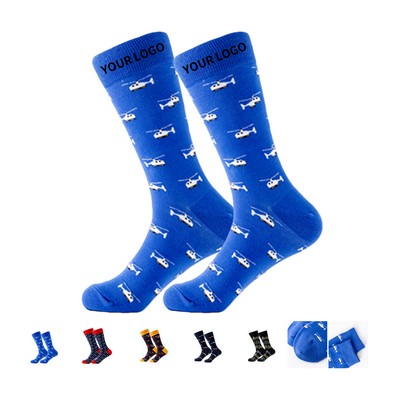 Knit Cotton Crew Athletic Performance Sports Socks Moisture Wicking Comfort