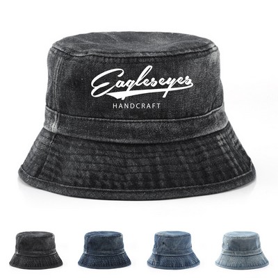 Denim Bucket Hat