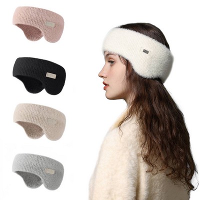 Winter Knitted Headband Earmuffs